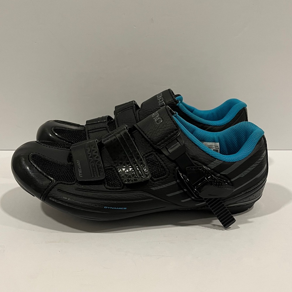 Shimano SH-RP300-W Womens Road Cycling Shoes Black Blue Size 39 US 7.2 RP3W